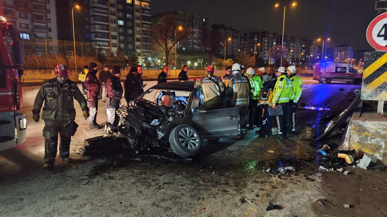 Konya yolundaki feci kazada ölü sayısı 2’ye yükseldi 1